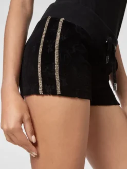 PHILIPP PLEIN Szorty sportowe 30234 Czarny Active Fit