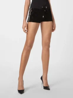 PHILIPP PLEIN Szorty sportowe 30234 Czarny Active Fit