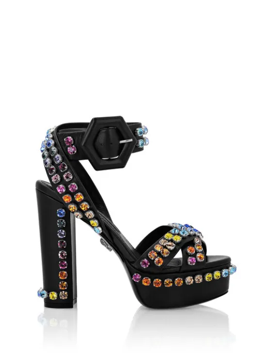 PHILIPP PLEIN Szpilki 1751 Czarny