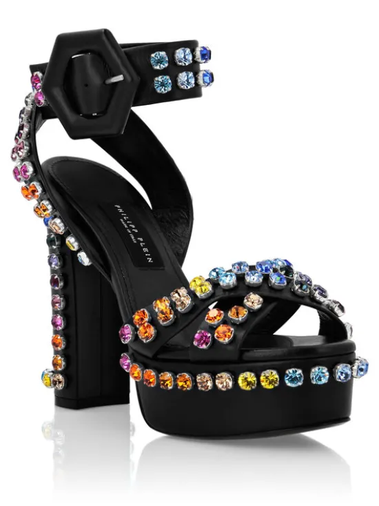 PHILIPP PLEIN Szpilki 1751 Czarny