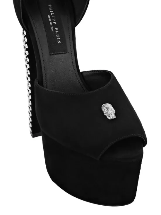 PHILIPP PLEIN Szpilki 26611 Czarny