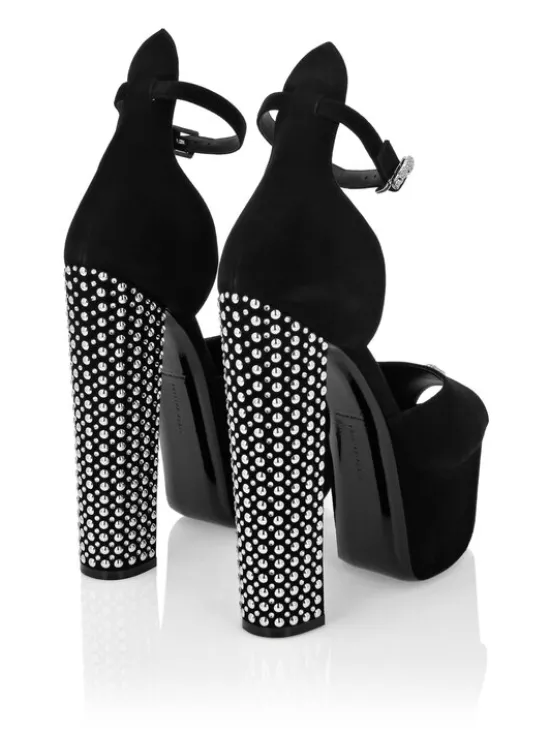 PHILIPP PLEIN Szpilki 26611 Czarny
