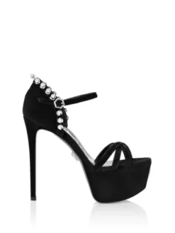 PHILIPP PLEIN Szpilki 30209 Czarny