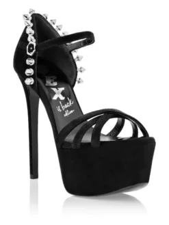 PHILIPP PLEIN Szpilki 30209 Czarny