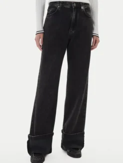 PINKO Jeansy Wanda 105541 A2RR Czarny Regular Fit