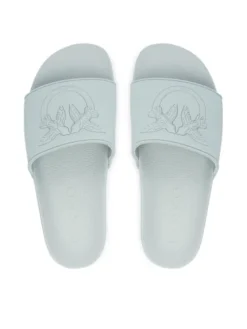 PINKO Klapki SS0093 E027 E72 Niebieski jasny