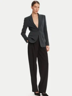 PINKO Marynarka 104903 A24C Zielony Regular Fit