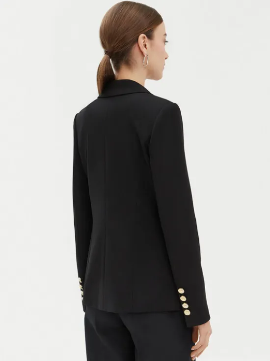 PINKO Marynarka Signum 100254 Czarny Regular Fit