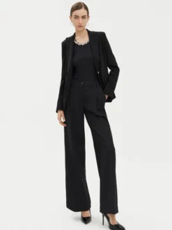 PINKO Marynarka Signum 100254 Czarny Regular Fit