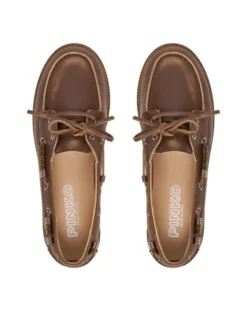 PINKO Mokasyny Grace 01 SD0539 P001 Brązowy
