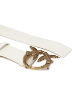 PINKO Pasek Damski Love Berry H4 Belt PE 23 PLT01 100120 A0F1 Biały