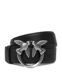 PINKO Pasek Damski Love Berry H4 Belt PE 23 PLT01 100120 A0F1 Czarny