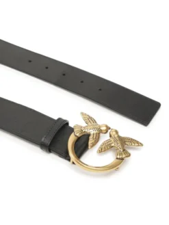 PINKO Pasek Damski Love Berry H4 Belt PE 23 PLT01 100120 A0F1 Czarny