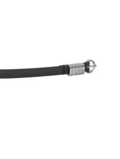 PINKO Pasek SADDLE BELT H1,2.LOW VITELLO L Czarny