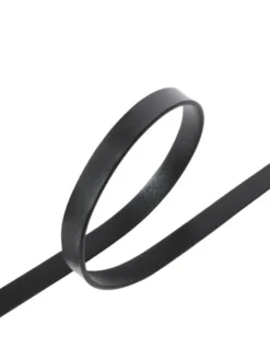 PINKO Pasek SADDLE BELT H1,2.LOW VITELLO L Czarny