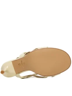 PINKO Sandały Vanda 01 SD0511 E037 Écru