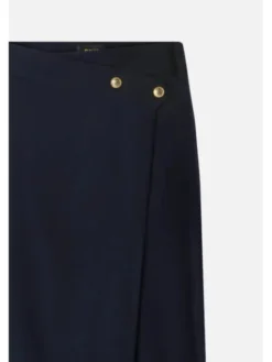 PINKO Spódnica midi Marzemino Gonna Granatowy Straight Fit