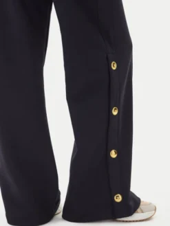 PINKO Spodnie dresowe Pasticciato 105649 A2TC Granatowy Regular Fit
