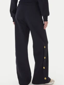 PINKO Spodnie dresowe Pasticciato 105649 A2TC Granatowy Regular Fit