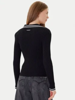 PINKO Sweter Linosa 105418 A2PS Czarny Regular Fit