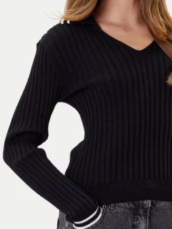 PINKO Sweter Linosa 105418 A2PS Czarny Regular Fit