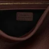 PINKO Torebka Brown Lamb Leather Shoulder Brązowy