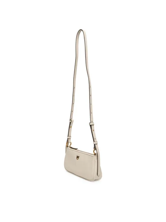 PINKO Torebka Half Moon Baguette Mini AI 25-26 PLTT 105069 A0QO Kremowy
