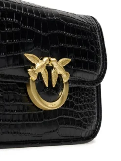 PINKO Torebka Love Box Bag Fl Mini AI 25-26 PLTT 104297 A2OH Czarny