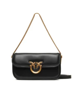 PINKO Torebka Love Box Baguette Al 25-26 PLTT 105083 A26L Czarny