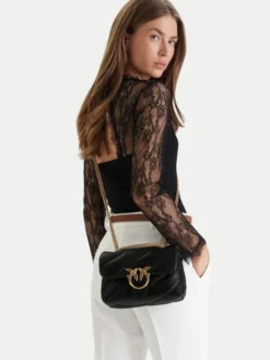 PINKO Torebka Love Mini Puff Cl PE 23 PLTT 100039 A0F2 Czarny