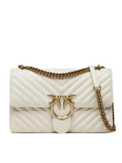 PINKO Torebka Love One Classic 100941 A0GK Biały
