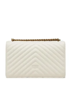 PINKO Torebka Love One Classic 100941 A0GK Biały