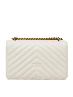 PINKO Torebka Love One Mini Dc PE 23 PLTT 100074 A0GK Biały