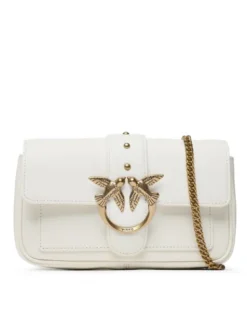 PINKO Torebka Love One Pocket C PE 23 PLTT 100061 A0F1 Kremowy