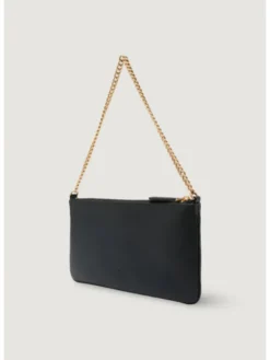 PINKO Torebka NEW HORIZONTAL FLAT VITELLO SE Czarny