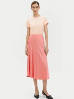 PINKO T-Shirt Bussolotto 100355 Różowy Regular Fit