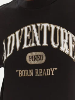 PINKO T-Shirt Niamey 104604 A2CS Czarny Regular Fit