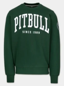 PITBULL Bluza NORTON Zielony Regular Fit