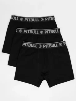 PITBULL Bokserki CASUAL Czarny