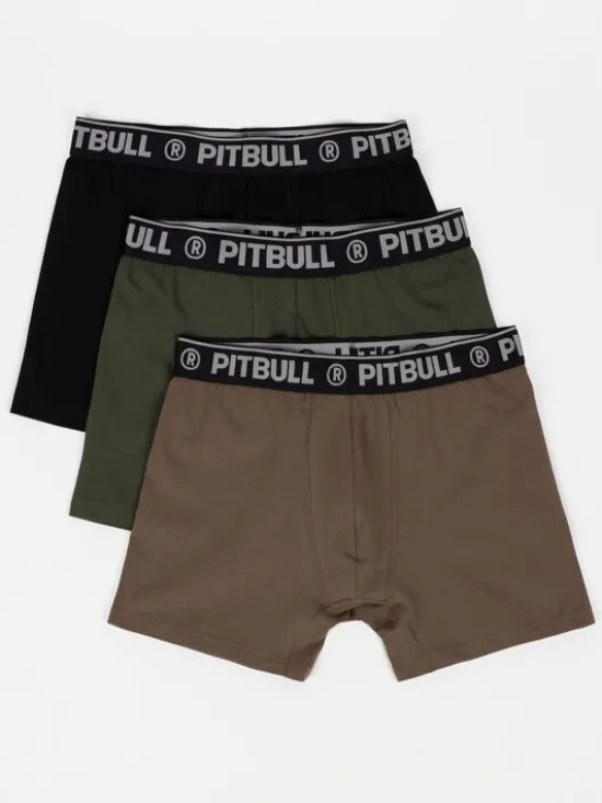 PITBULL Bokserki CASUAL Czarny