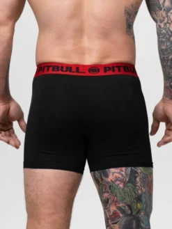 PITBULL Bokserki TAPE COLOR Czarny
