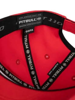 PITBULL Czapka z daszkiem ATHLETIC Czerwony