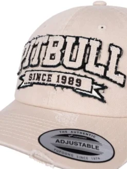 PITBULL Czapka z daszkiem Czapka Snapback Pitbull Since 1989 uniwersalny Beżowy