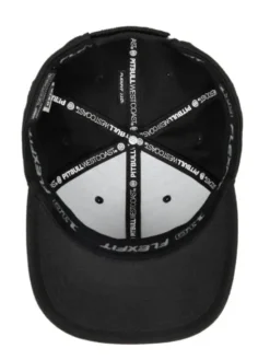 PITBULL Czapka z daszkiem Czapka Snapback 3D Metal Logo uniwersalny Czarny