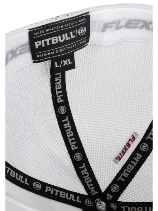 PITBULL Czapka z daszkiem Czapka Full Cap PITBULL USA S/M Biały