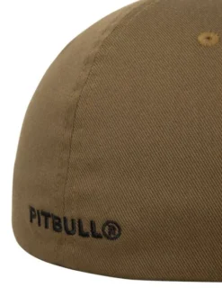 PITBULL Czapka z daszkiem 3D LOGO Brązowy