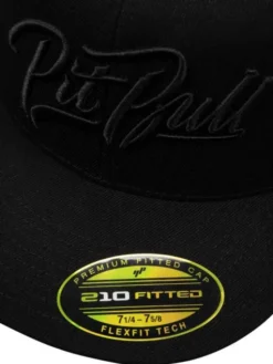 PITBULL Czapka z daszkiem El Jefe Fitted Czarny