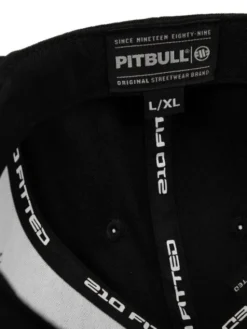 PITBULL Czapka z daszkiem El Jefe Fitted Czarny
