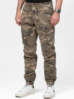 PITBULL Jeansy PROCTOR Khaki Regular Fit