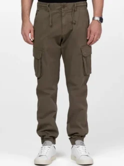 PITBULL Jeansy PROCTOR Zielony ciemny Regular Fit